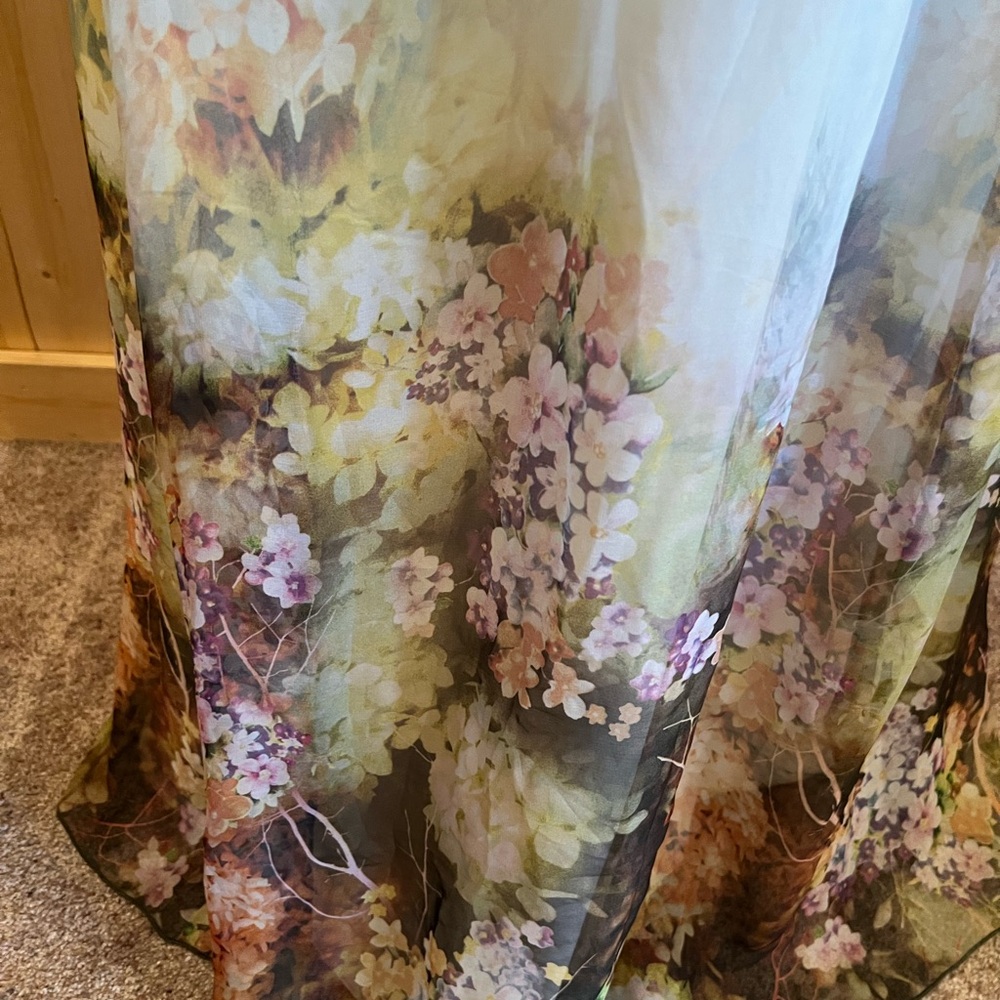 Little Mistress Beaded Floral Empress Dress - Picture 4 of 8
